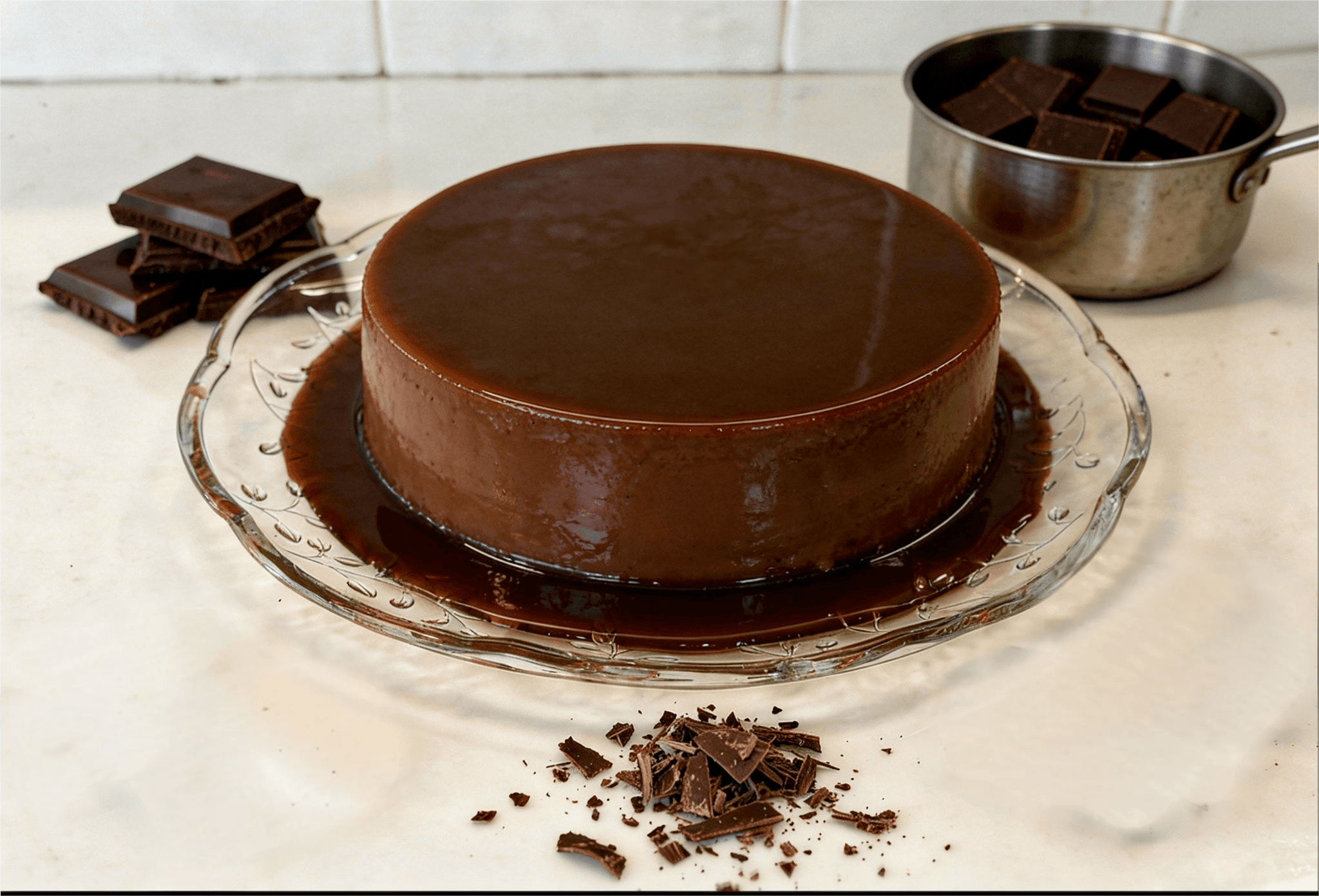 Flan Perfecto sabor chocolate